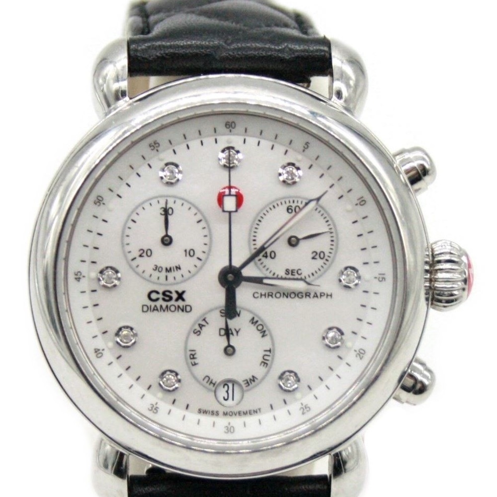 MICHELE CSX DIAMOND CHRONOGRAPH QUARTZ LADIES WATCH